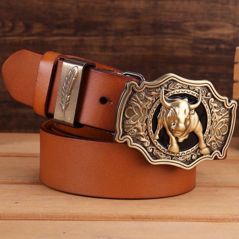 Ceinture Cuir Homme Western