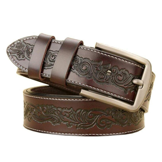 Ceinture Cuir Western