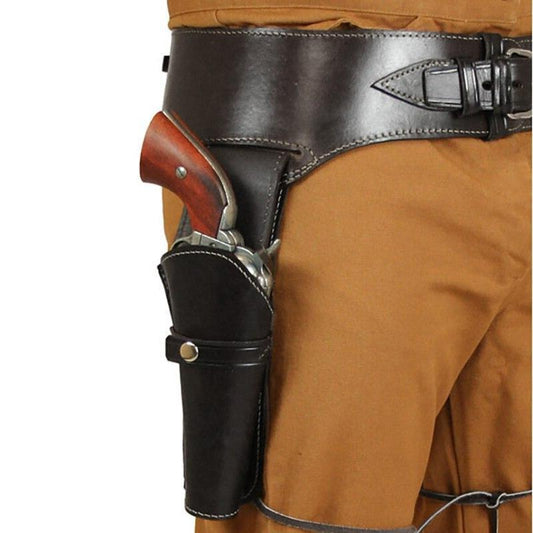 Ceinture Holster Cuir Western
