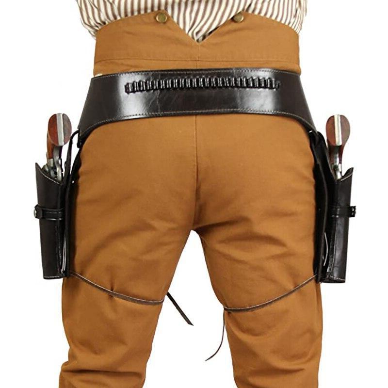 Ceinture Holster Cuir Western
