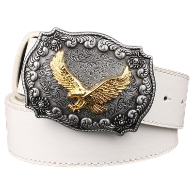 Ceinture Western Blanche