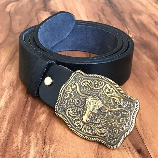 Ceinture Western Camel