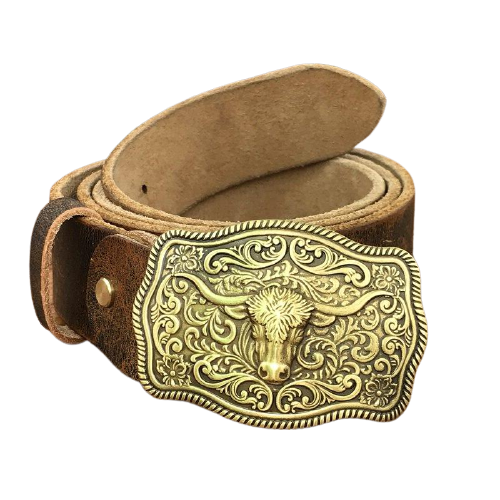 Ceinture Western Camel