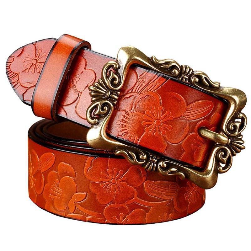 Ceinture Western Cuir Femme