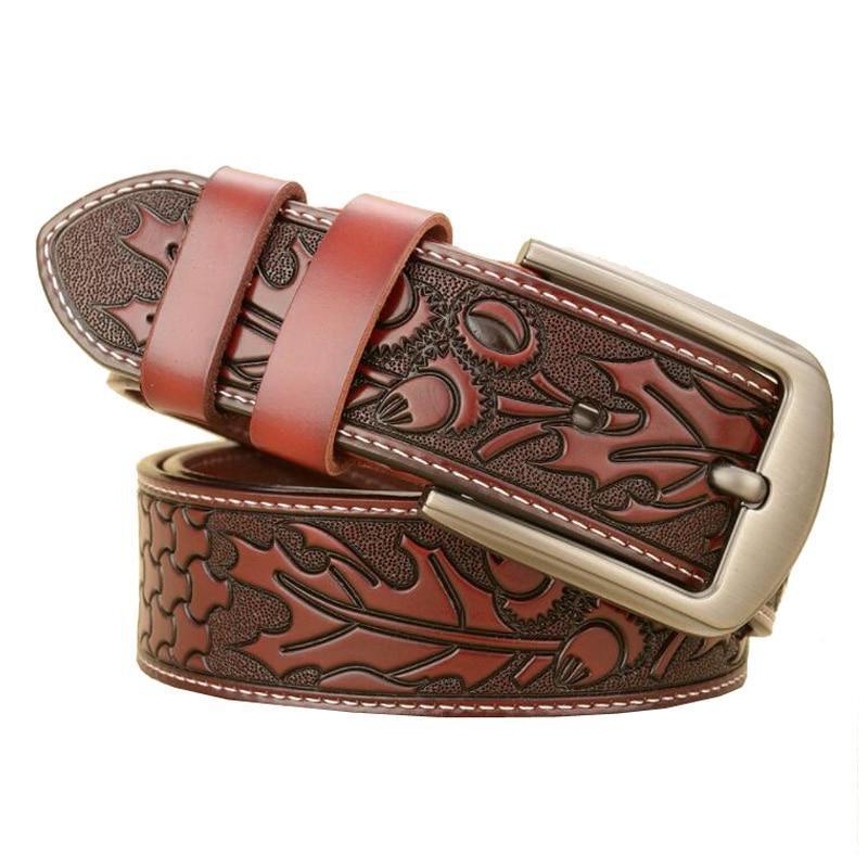 Ceinture Western Cuir Noir