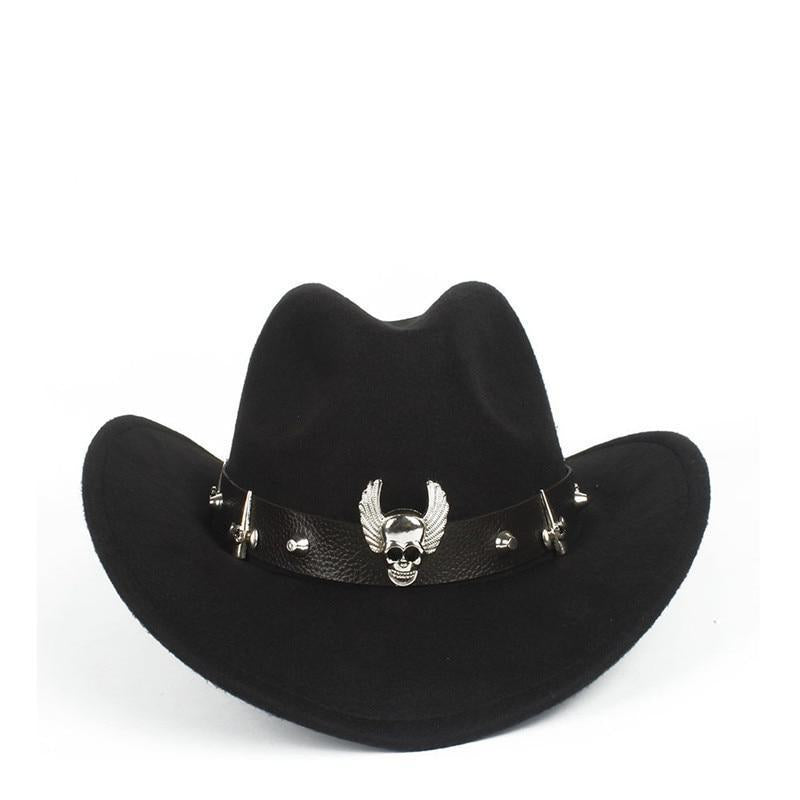 Chapeau Country Noir Western Fashion