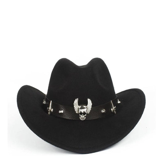 Chapeau Country Noir Western Fashion