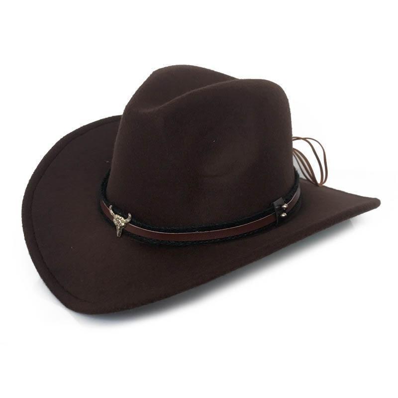 Chapeau Cowboy Feutre Noir