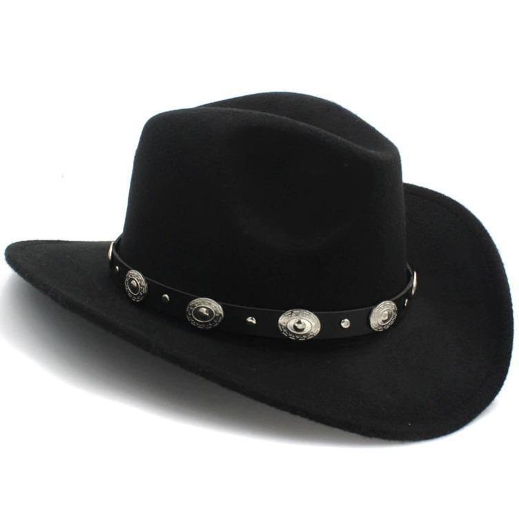 Chapeau cowboy noir adulte : Deguise-toi, achat de Accessoires
