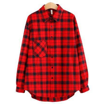 Chemise Carreaux Cowboy Femme