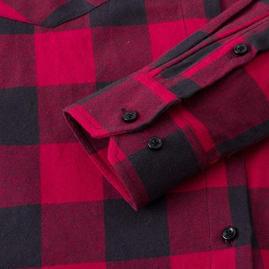 Chemise Rouge Western