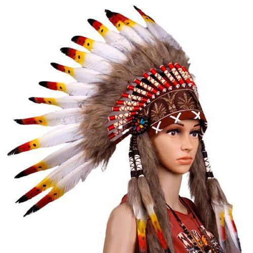 Coiffe Indienne Ancienne