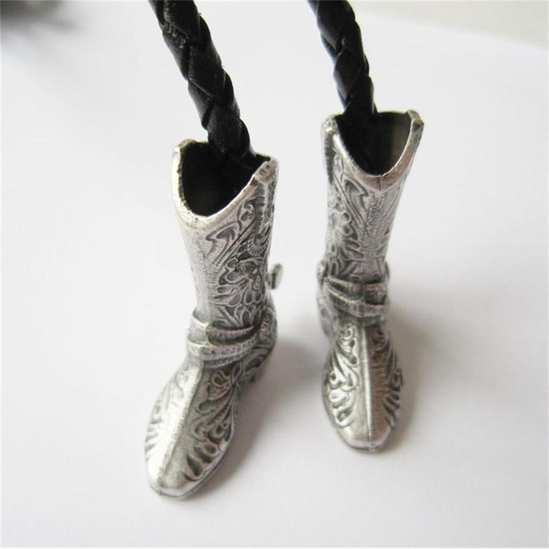 Cravate Cowboy Argent