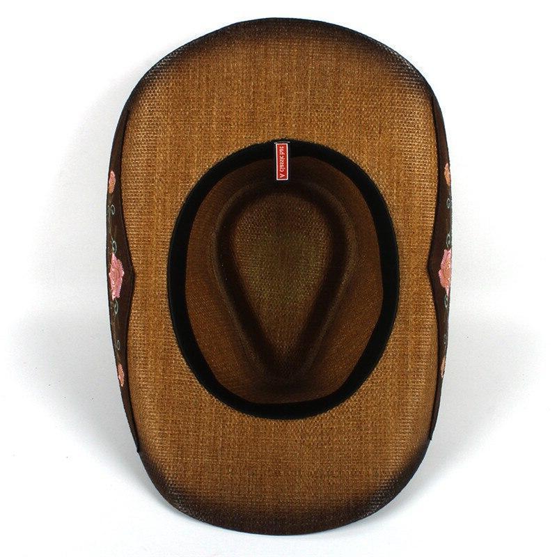 Chapeau Cowboy Paille Marron