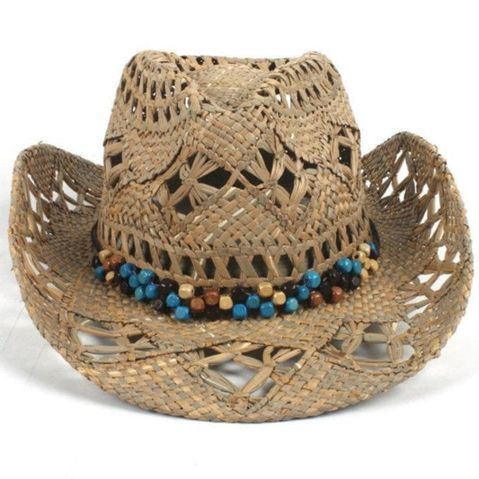 Chapeau Paille Western Femme