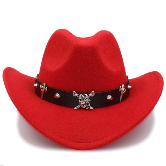 Chapeau Country Rouge