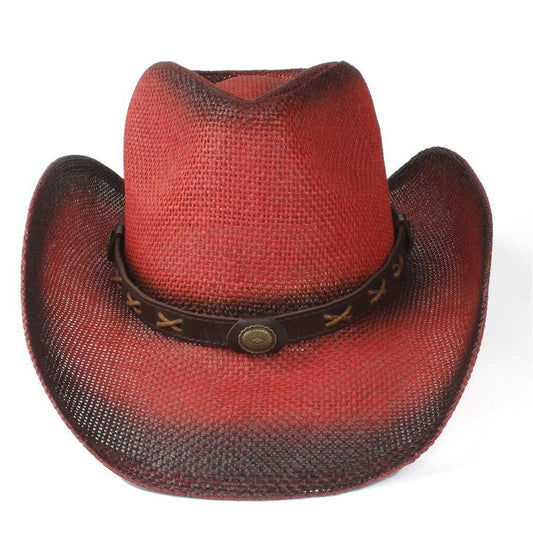 Chapeau Country Rouge Pas Cher
