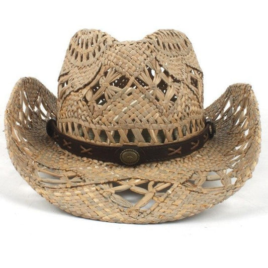 Chapeau Country En Paille Femme