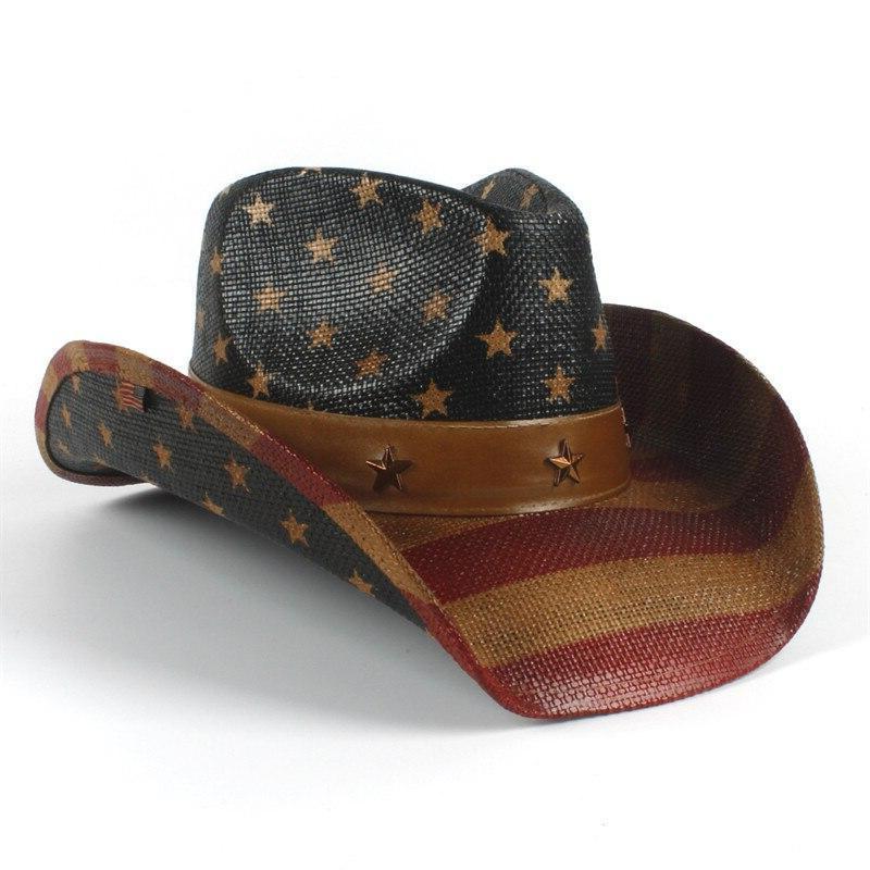 Chapeaux - Gårda Distressed Cowboy Hat (marron foncé Chapeaux - Gårda Distressed Cowboy Hat (marron foncé