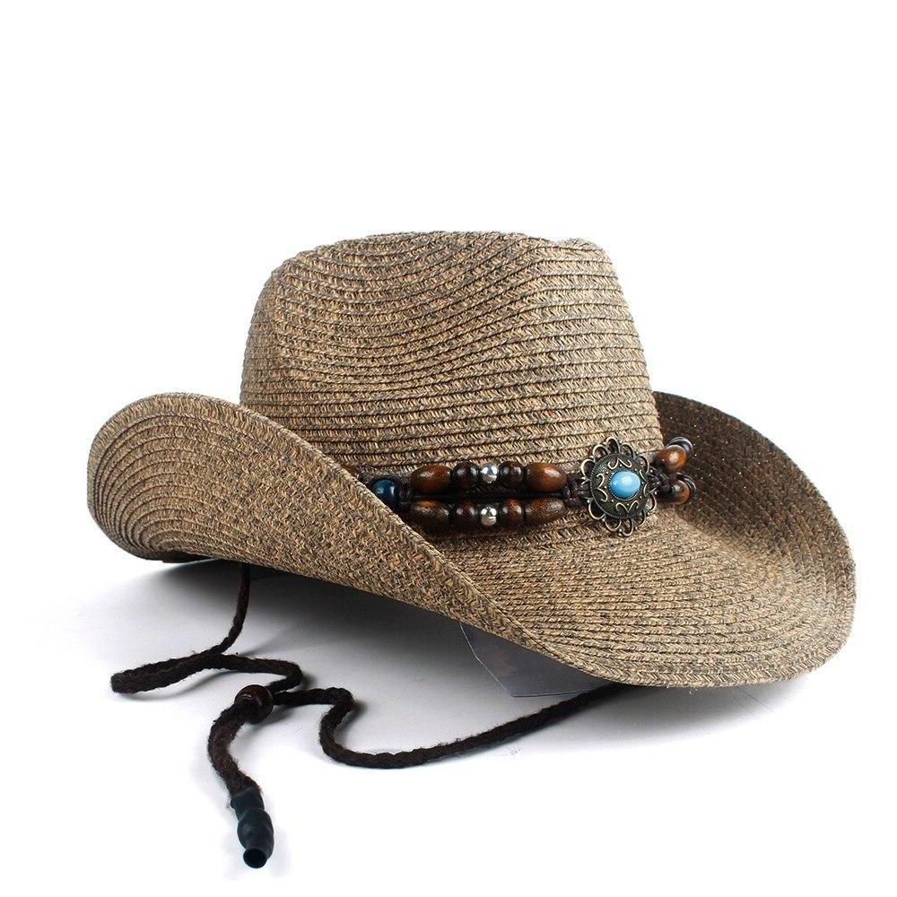 LP0003 Chapeau cowboy country imitation cuir noir homme femme | la joya LP0003 Chapeau cowboy country imitation cuir noir homme femme | la joya