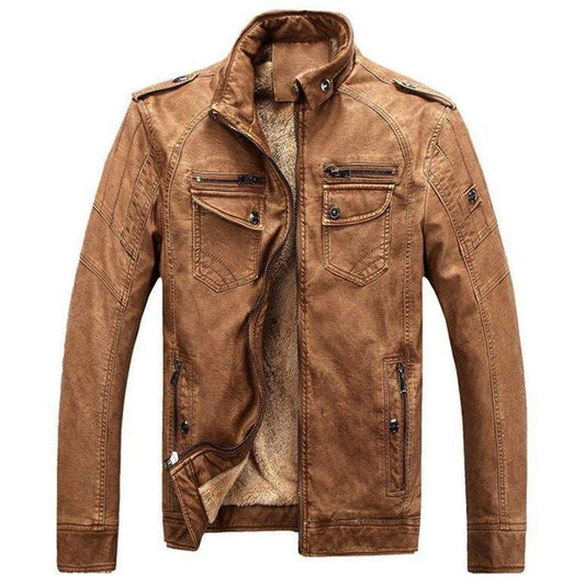 Veste Cuir Homme Western