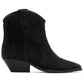 Boots Western Femme Daim