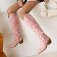 Bottes Western Hautes Femme