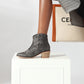 Bottines Western À Motifs Femme