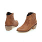 Bottines Western À Motifs Femme