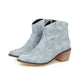 Bottines Western À Motifs Femme