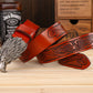 Ceinture Cowboy Cuir Aigle Imposant