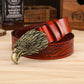 Ceinture Cowboy Cuir Aigle Imposant