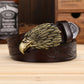 Ceinture Cowboy Cuir Aigle Imposant