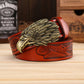 Ceinture Cowboy Cuir Aigle Imposant