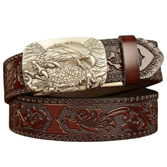 Ceinture Cowboy Cuir Aigle