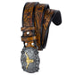 Ceinture Cowboy Taureau Doré