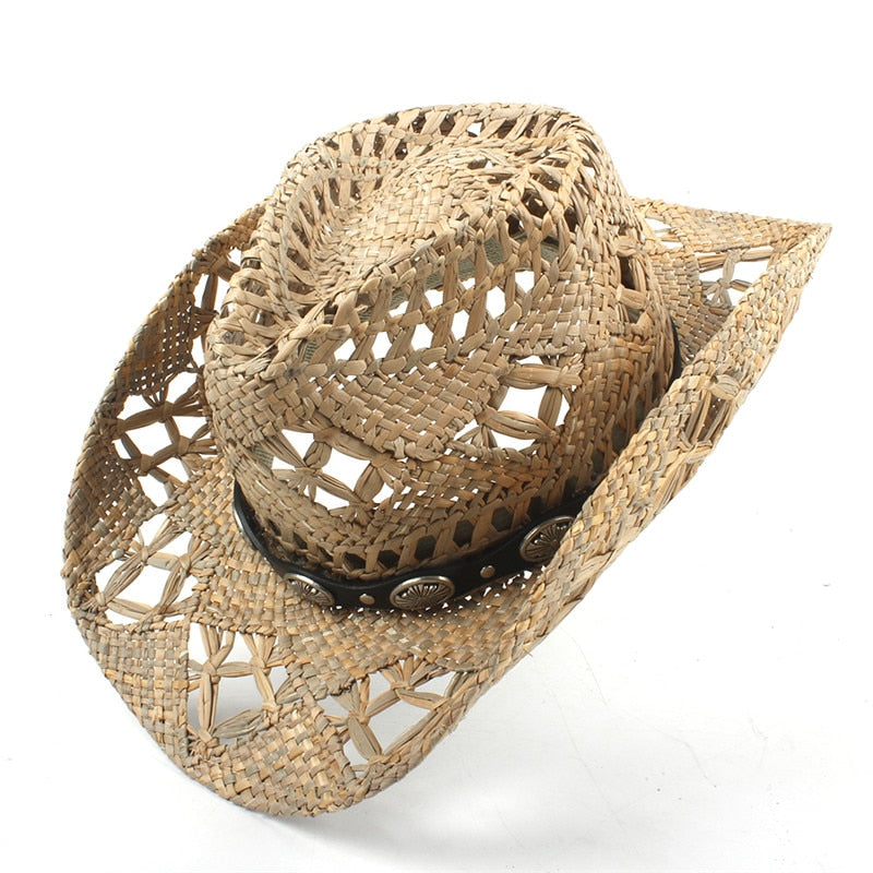 Chapeau Country Western Paille