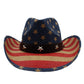 Chapeau Cowboy Drapeau Américain