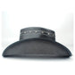 Chapeau De Cowboy En Cuir Noir Femme