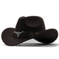 Chapeau De Cowboy Tête De Taureau