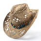 Chapeau Paille Western Femme