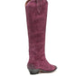 Bottes Western Violette
