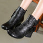 Bottine Western Femme Cuir