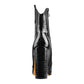 Bottines Western Croco