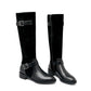 Botte Cuir Équitation Western Sangle