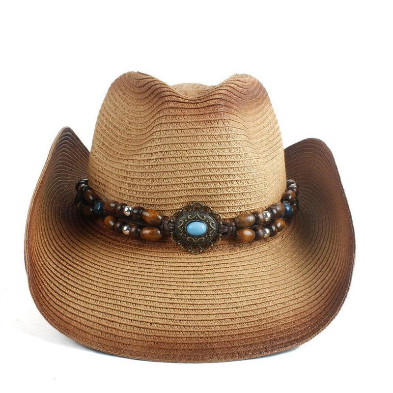 Chapeau Cowboy Rayé