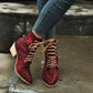 Bottine A Lacet Femme Western