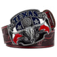 Ceinture Cowboy Taureau Doré