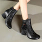 Bottine Western Femme Cuir