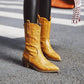Botte Western Femme Jaune